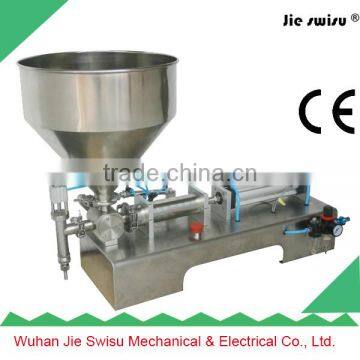 semi-automatic tomato paste cream filling machine