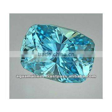 Greenish-Blue Sri Lanka Aquamarine Stone