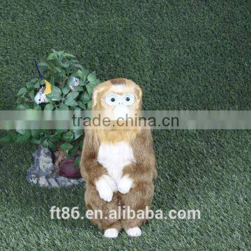 Artificial Garden New Arrivals 2016 Yellow Monkey Plush Toy
