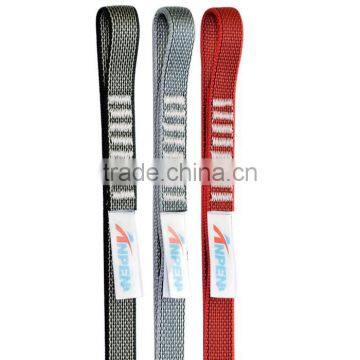 CE EN 566 22KN High Strength Nylon/Polyester Flat Hollow Sling Webbing for Climbing Connection Safety photo-3