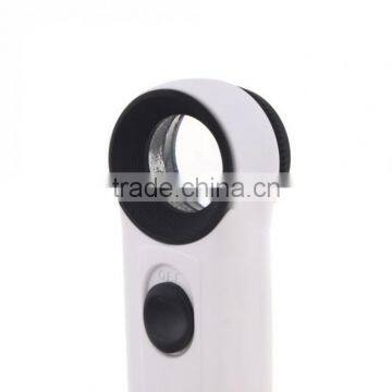 Handheld Reading Magnifying Glass 40X LED Light Jeweler High-Power Eye Loupe Potable Hand Hold Magnifier With LED Hot Sale photo-2