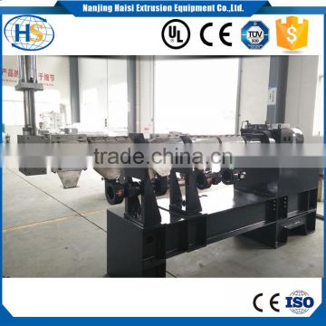 plastic recycling screw extruder pet/LDPE pp/pe film/scrap single line