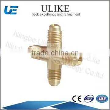 High quality brass cross male flare