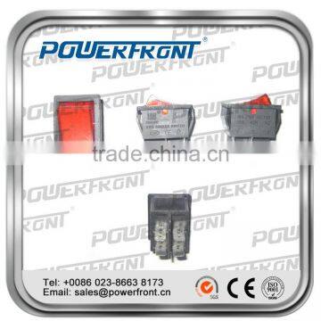 Portable gasoline engine generator parts on/off switch
