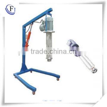 4.0kw Portable high shear liquid/ cream homogenizer with blue hanger