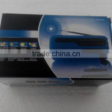 Solar Dyanmo Power Emergency Led fm am mw sw USB Radio Portable Radio photo-6