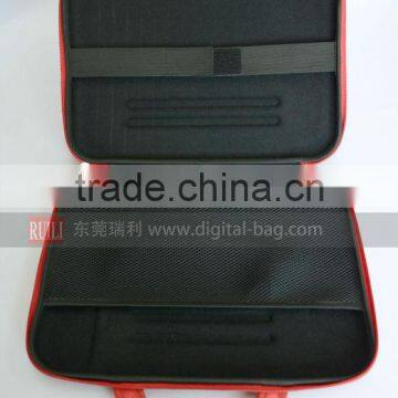 Practical Shoulder Laptop Bag Classical Notebook Messenger Bag Multi Functional School Computer Bag photo-2