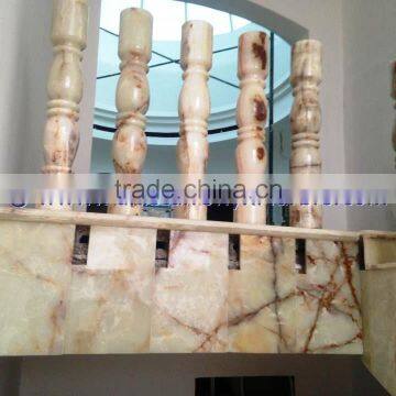 CUSTOM MADE ONYX BALUSTRADE COLLECTION