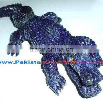 EXPORT QUALITY ANIMALS CARVING LAPIS LAZULI HANDICRAFTS photo-5