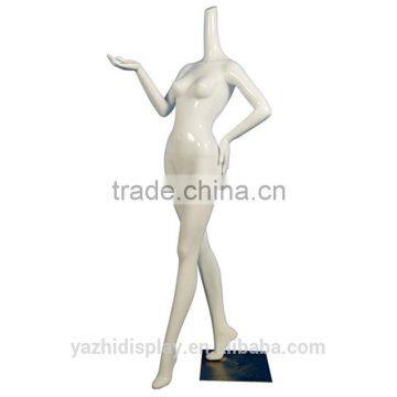 Fashion window display headless female Long neck mannequin