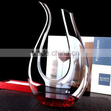 40.5oz ( 1200ml ) Artisan Wine Decanter | Beautiful Wine Carafe in Hand Blown 100% Lead-Free Crystal Glass photo-6