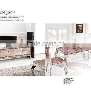 Hot Sale Stainless Steel Modern Dining Chair B406 photo-4