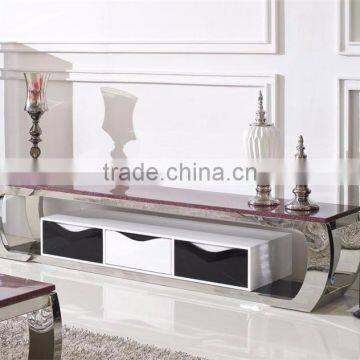 High Quality Best Seller Long Lifetime Marble Top TV Stand E347 photo-2