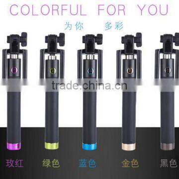 Mobile Bluetooth Extendable Self Portrait Handheld Selfie Stick photo-5
