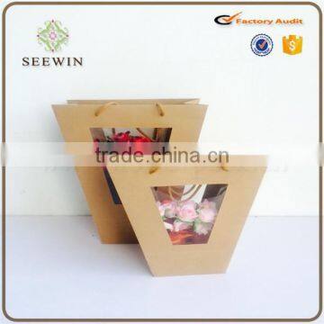 2017 Cheap Whloe Sale Craft Paper Flower Bag/ Craft Bag for Flower photo-3