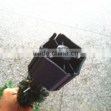 Home Garden Edging Decorative 7.5ft Height 700 Pcs of Pine Tips Artificial Green Plastic LED Lights Christmas Trees ESDS11 1707 photo-4