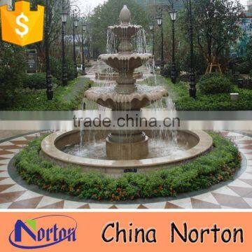 norton hand carved decorative outdoor stone fountain for sale NTMF-S513S