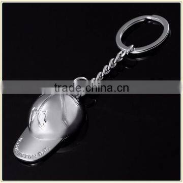 Custom Factory Price Promotional Gifts Cap Shape Metal Keychain Zinc Alloy Hat Keyring Wholesale photo-2