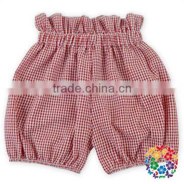 Romantic Pink Lovely Designs Ruffle High Waist Kids Gilrs Summer Wear Cotton Shorts Toddler Floral Bloomers photo-2