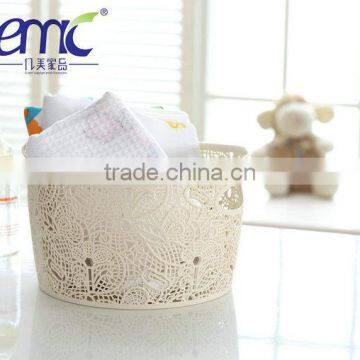 New Hot Selling Lace Hollow Plastic Storage Basket (small) photo-5