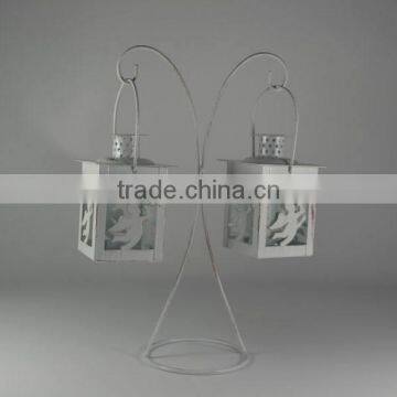 Metal Stand With Two Angel Lantern photo-6