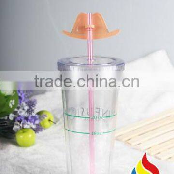 Hot Sale Double Wall Plastic Acrylic Tumbler 24oz photo-5