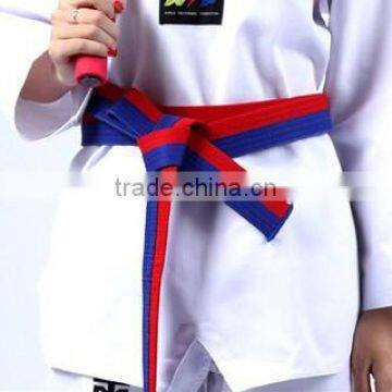 Customized high quality taekwondo belt colors wholesale