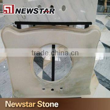 Custom Irregularity Design Marble Vanity Top photo-3