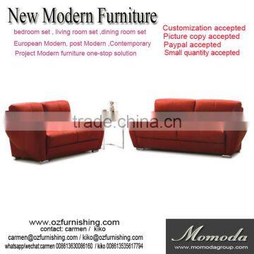 JR8068 Modern European Style leather furniture / genuine leather sofa / buy furniture from china