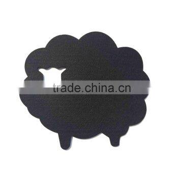 Colorful Shaped Wool Felt Mouse Pad photo-2