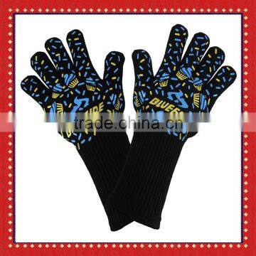 Forearm Protection BBQ Gloves Great For Kitchen, Grill, Fireplace Accessories photo-3