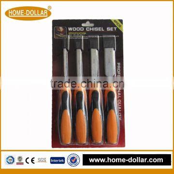 2015 anti-slip plastic handle wood carving chisel