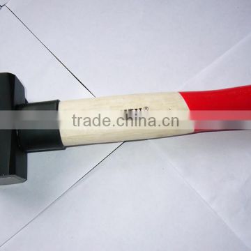 drop forged stoning hammer with wooden handle