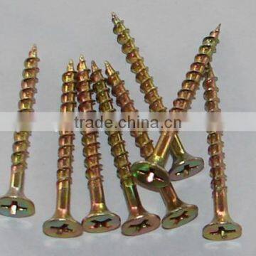 Yellow Zinc Coated Chipboard Screws in Guangzhou photo-5