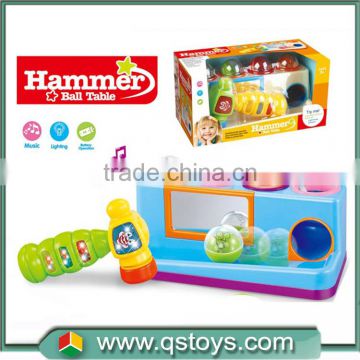 Happy hammer toy game for kids with music and light