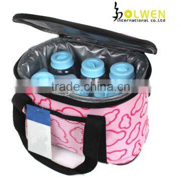 Customized 6 Can Milk Cooler Bag