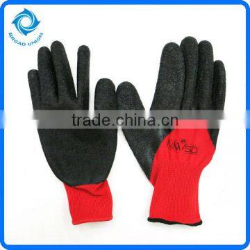 Half Dipped Latex Working Gloves Nylon Gloves