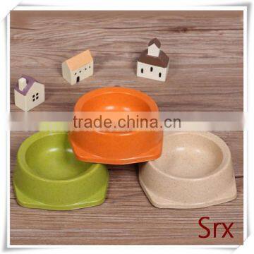 Colorful non-slip pet plastic bowl for sale/pet double plastic bowl/custom logo plastic pet bowl cheap pet products Manufacture