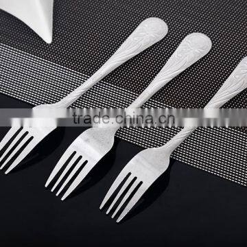Factory Direct Wholesale Stainless Steel Dessert Fork for Sale photo-2