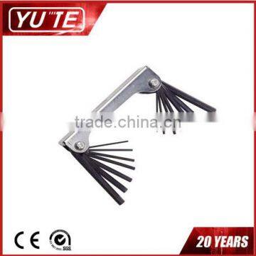 2017 Yute 14PCS curve allen wrench set with many specification&Folding Allen&Fold the wrench