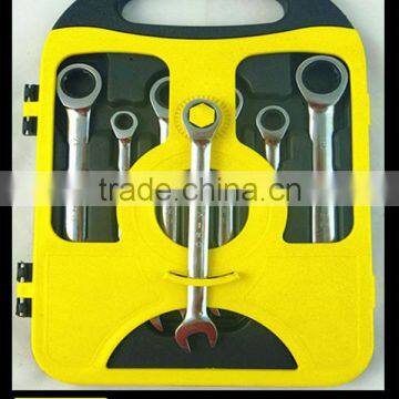 2017 factory combination ratchet wrench& box spanner set price