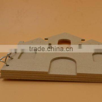 MDF Craft,DIY Wood Crafts Sticker by Child photo-2