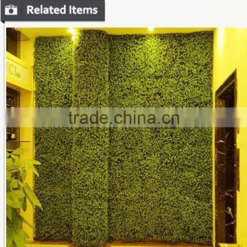 Indoor Artificial Climbing Wall Green Plants Artificial Wall photo-3