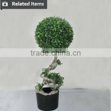 Hot Sell Plastic Milan Grass Tower for Garden Decoration Topiary Grass for Showcase Decoration photo-5