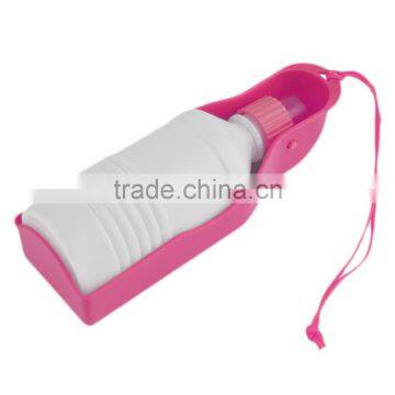 Potable Pet Dog Cat Water Feeding Drink Bottle Dispenser Travel Bowl photo-5