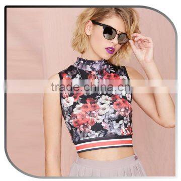 AZTEC FRINGE FLORAL PRINT WOMEN TOPS AND BLOUSES photo-4