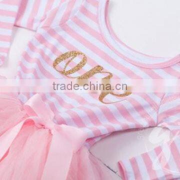 2017 Newborn Baby Clothes Girl Party Children Frocks Designs Tutu Dress Hsd2043 photo-4