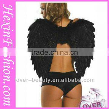 Wholesale Accept Paypal Hot Sale Cheap Black Angel Wing