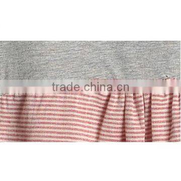 Top Fashion Designed Short Front Long Back Short Print Sleeve T-shirt photo-5