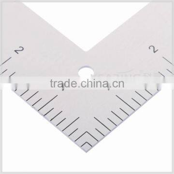 Kearing 24"& 14" L Square Garment Ruler,alumunum Curve Ruler for Dress Making, #5124A photo-2
